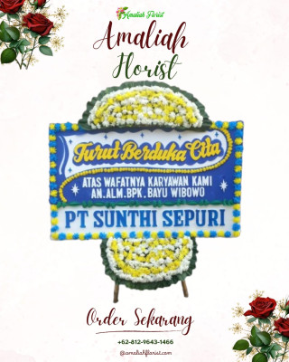 Papan Bunga Duka di Curug Wetan