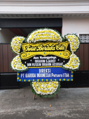 Papan Bunga Duka di Curug Wetan